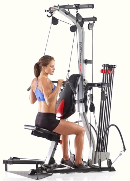 Working Out At Home On The Bowflex Xtreme 2SE Small Footprint Home Gym