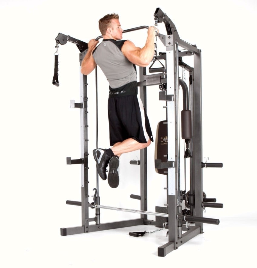The Marcy SM-4008 Pull Up Bar Help You Build Strength In Your Home Gym