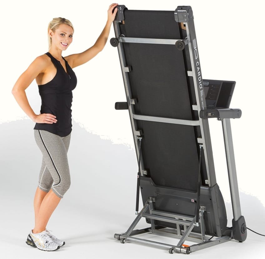 Best Fold-flat treadmill 3G Cardio 80i Is Great For Apartment Living