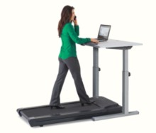 Lifespan Treadmill Desk In Use