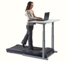 Lifespan TR1200-DT7 Treadmill Desk In Use