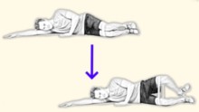 Side-Lying Hip Abduction Resistance Band Exercise